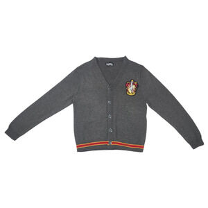 Wizarding World Child Large Harry Potter Gryffindor House Button Up Cardigan